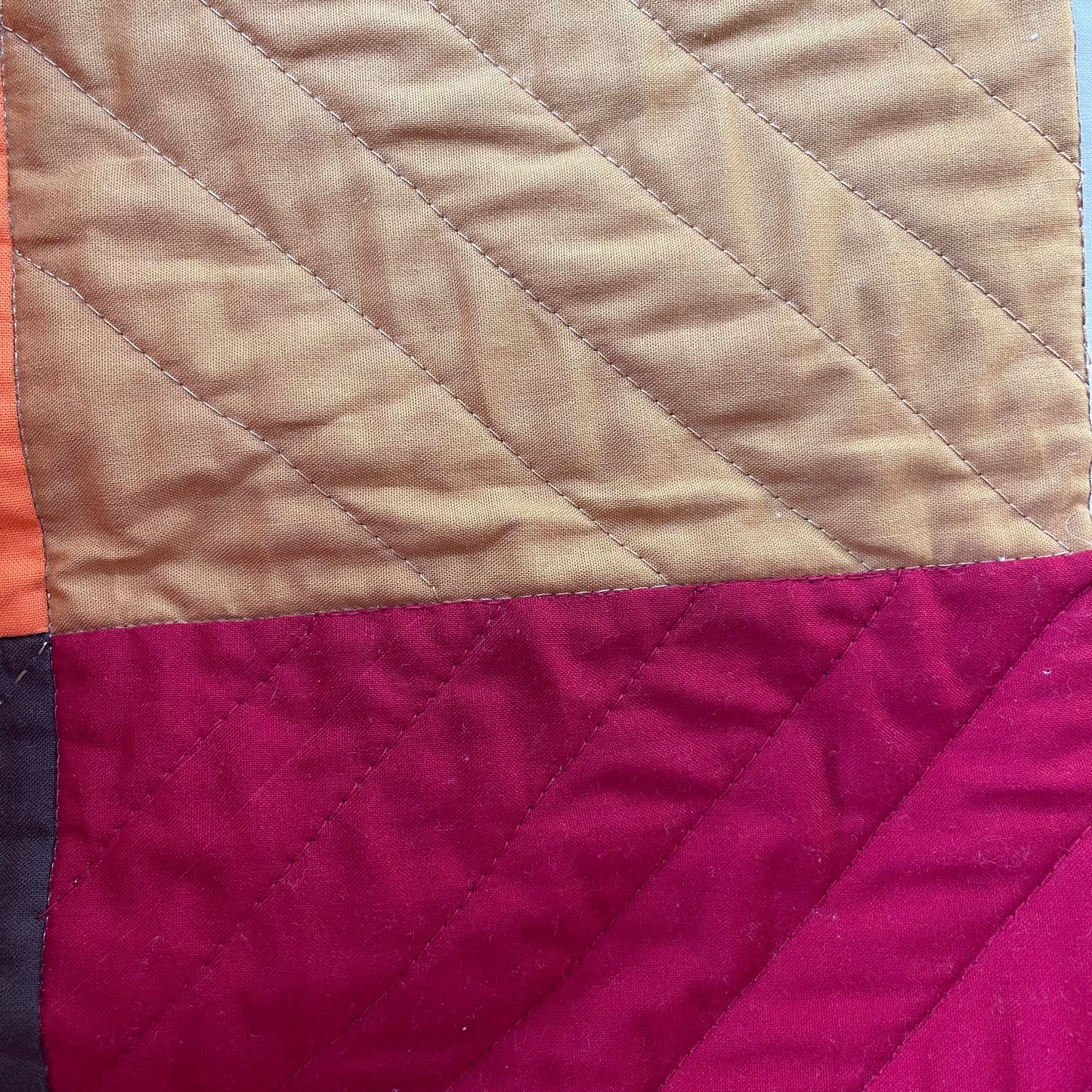 "Bauhaus Style" modern Patchwork Quilt