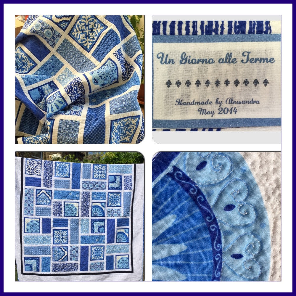 Un Giorno alle Terme Quilt - Alessandra Handmade Creations