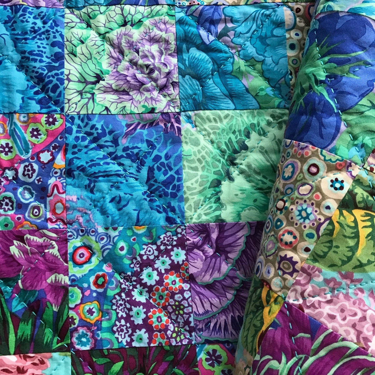 Blue Lagoon Quilt - Alessandra Handmade Creations