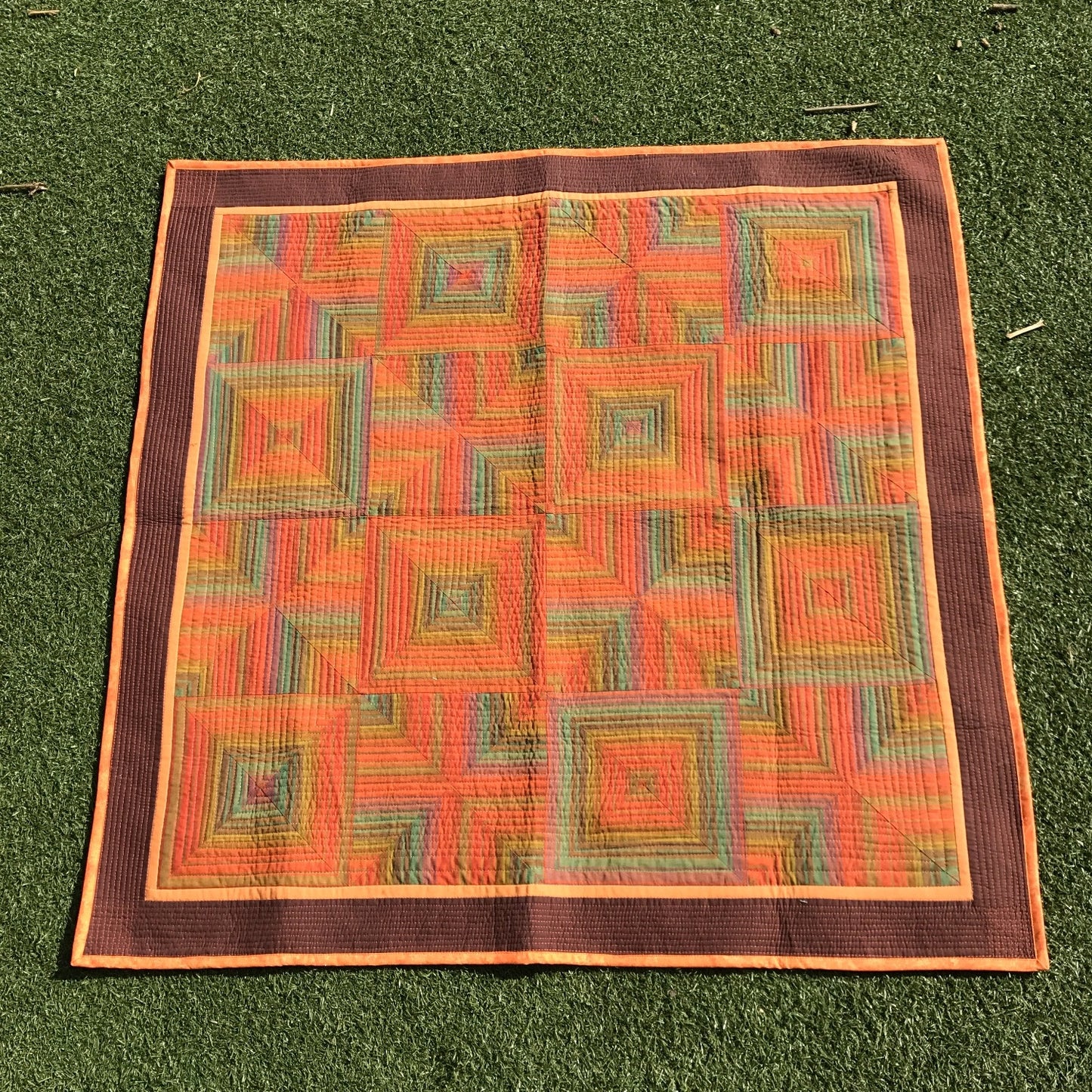 Terracotta Quilt - Alessandra Handmade Creations