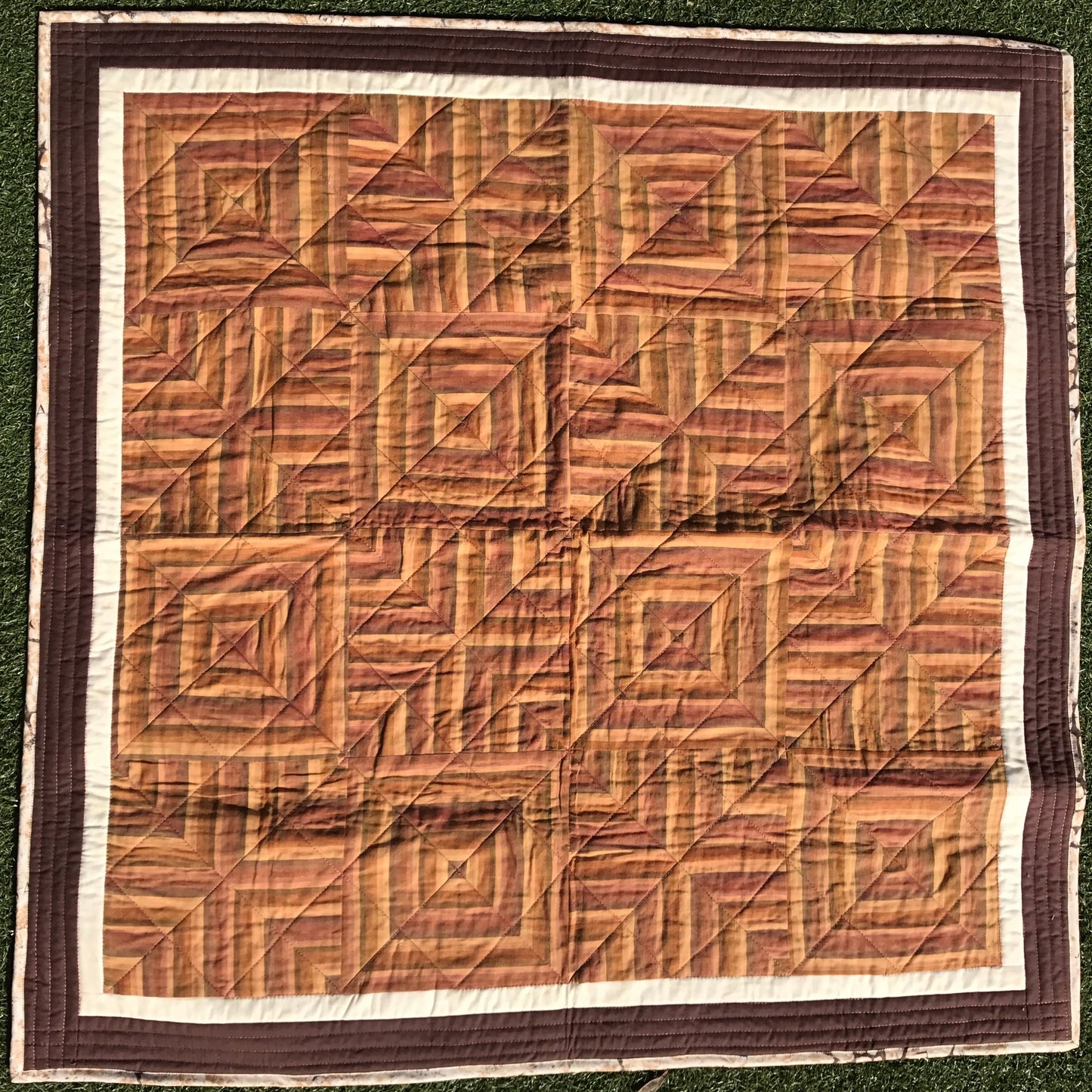 Brownie Quilt - Alessandra Handmade Creations