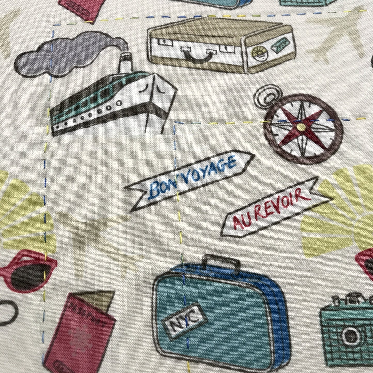 Bon Voyage - Placemats - Alessandra Handmade Creations