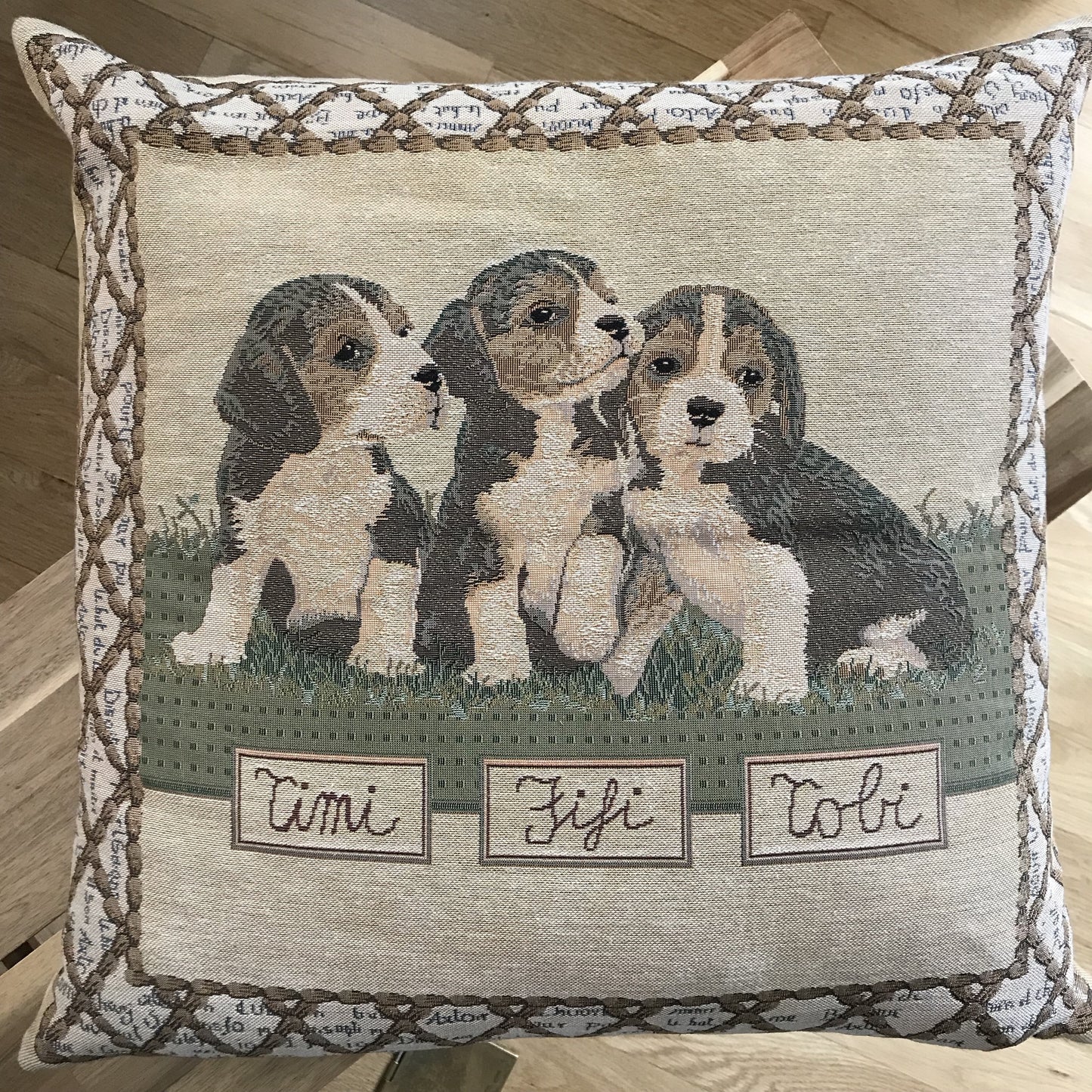 A Trio of Puppies - Alessandra Handmade Creations