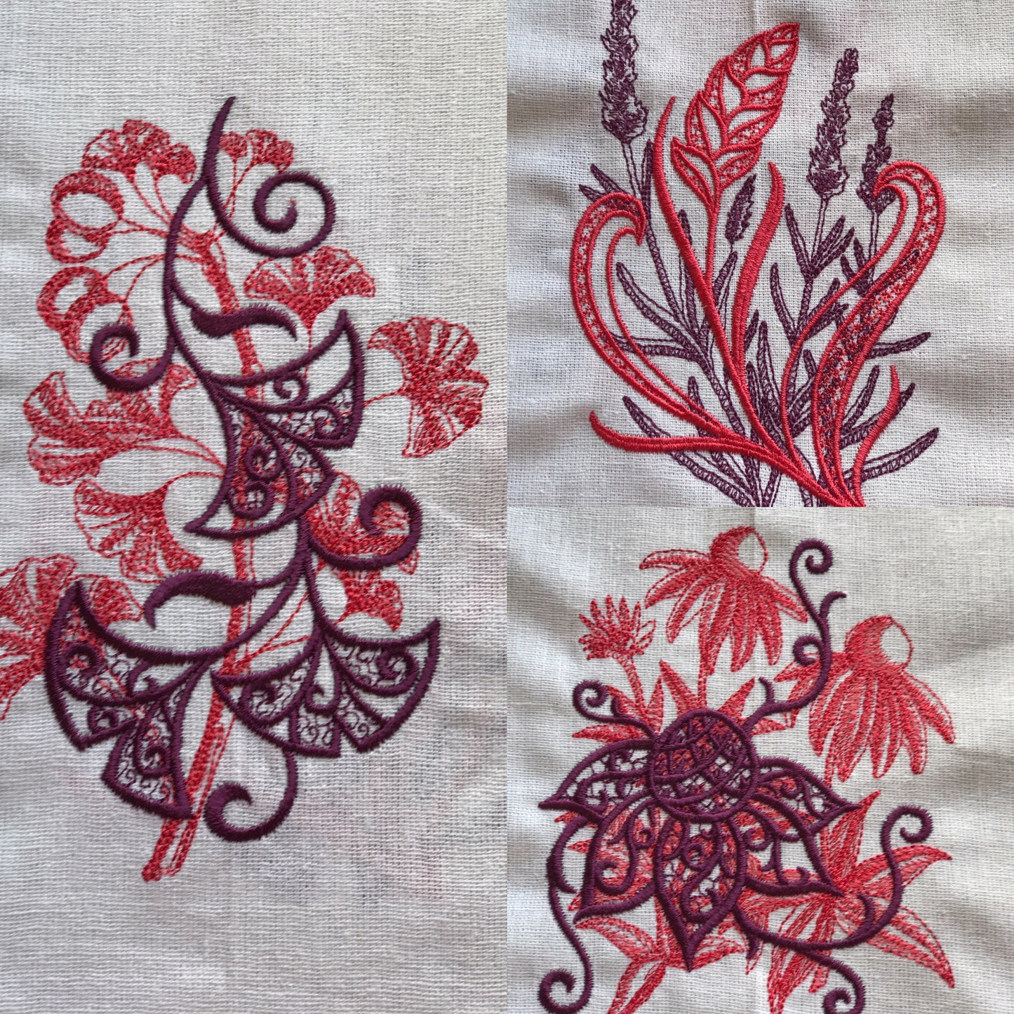 Herbs & Blossoms Tea-Towel Collection - Alessandra Handmade Creations