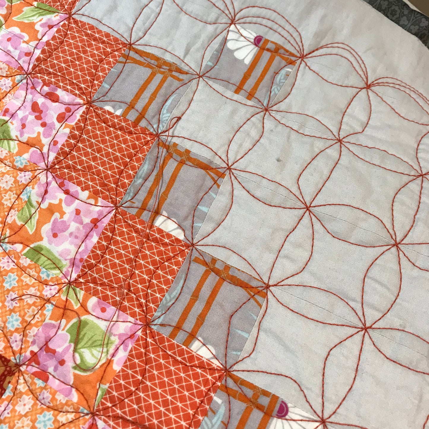 Mostly Sunny - Patchwork Quilt - Alessandra Handmade Creations