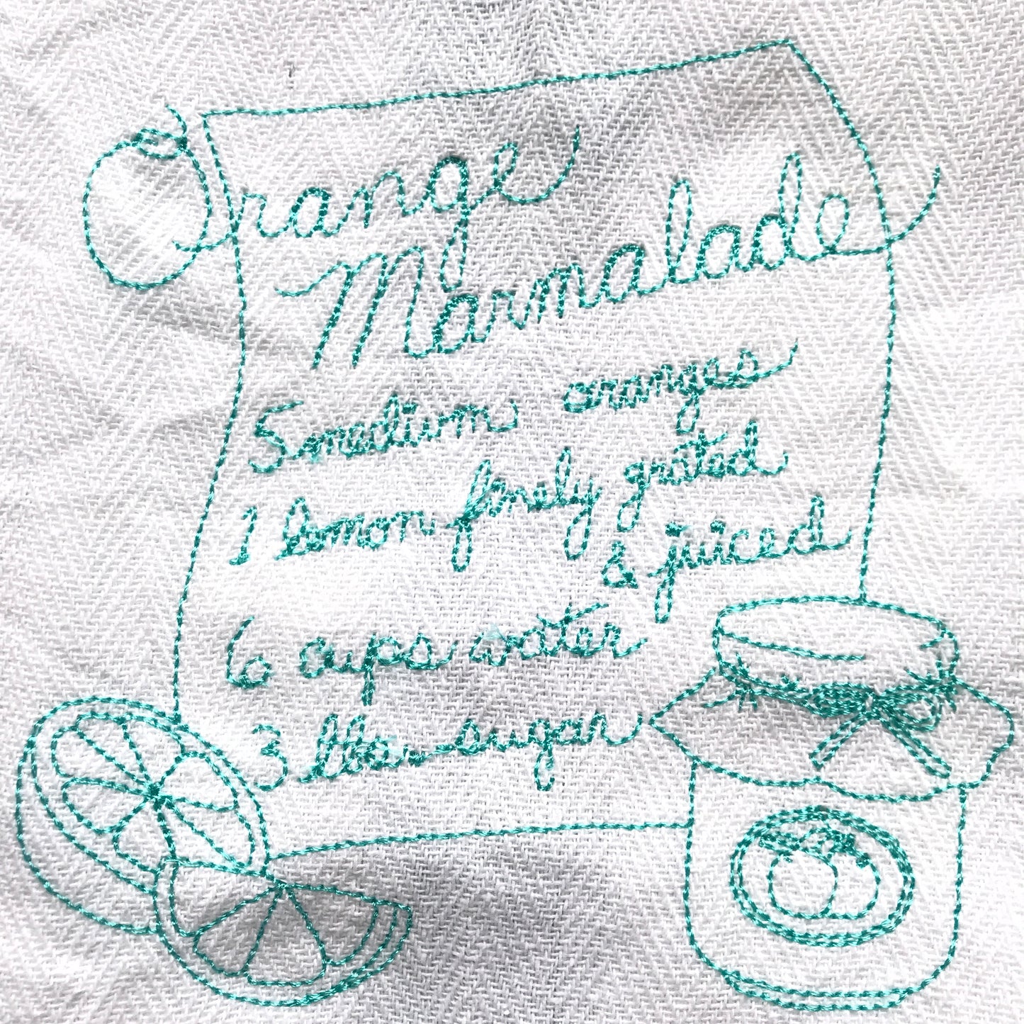For The Love of Cooking - Tea-Towel Collection - Alessandra Handmade Creations