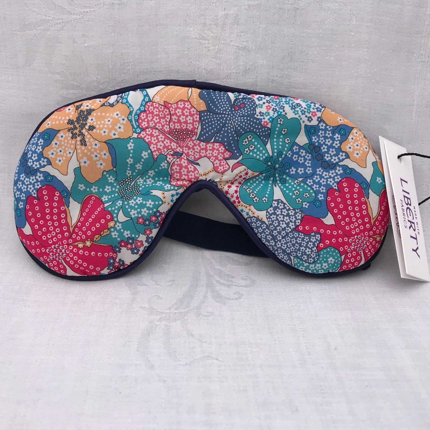 Liberty Eye Mask Mauvey - Alessandra Handmade Creations