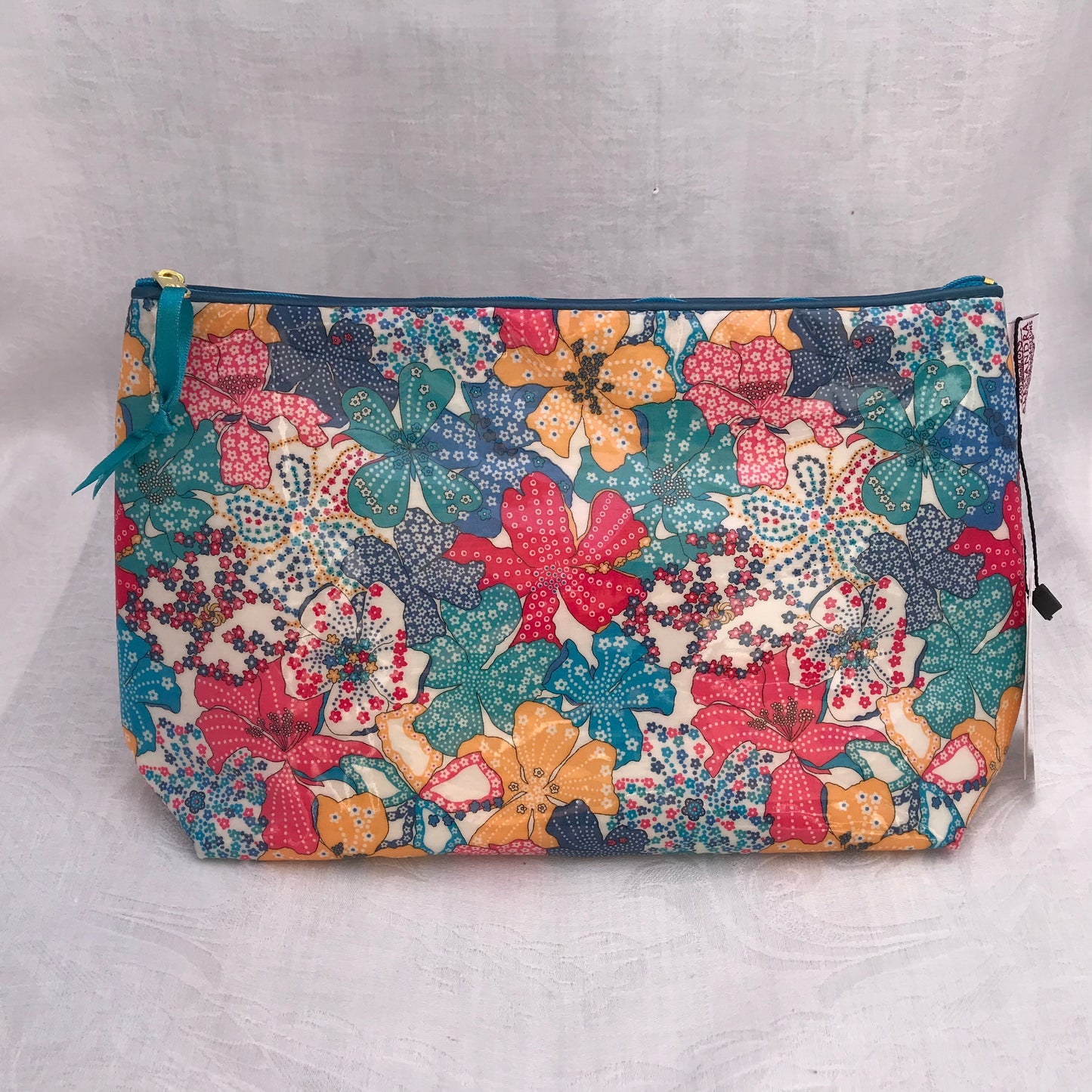 Liberty Wash Bag Mauvey - Alessandra Handmade Creations