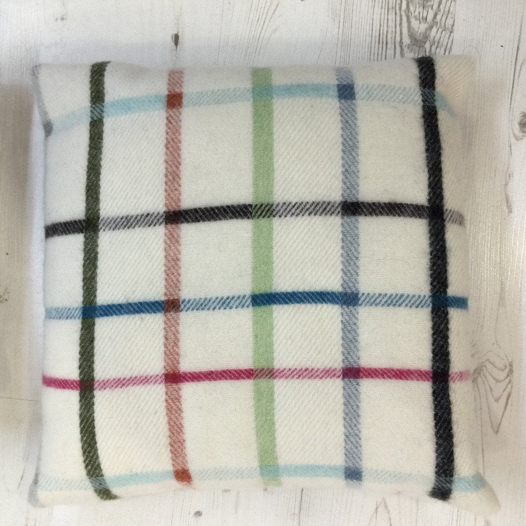 Donegal Tweed "Pastel" Cushion - Alessandra Handmade Creations