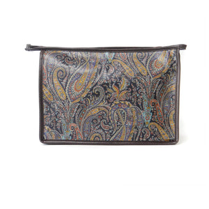 Men’s Wash Bag Felix Grey - Aubrey Croft - Alessandra Handmade Creations