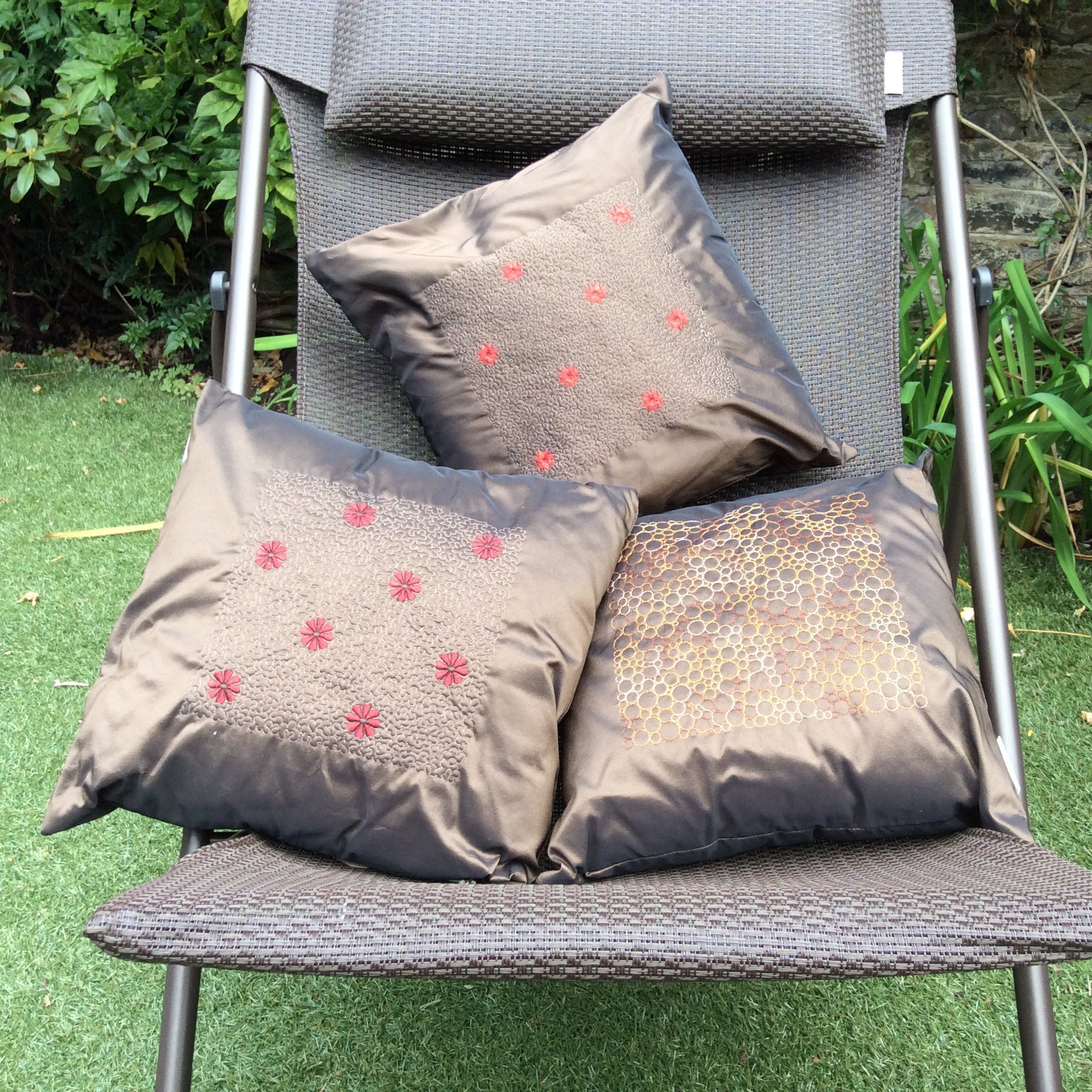 Silk Dupion Scattered Cushions - Alessandra Handmade Creations