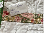 The White Garden Quilt - Alessandra Handmade Creations