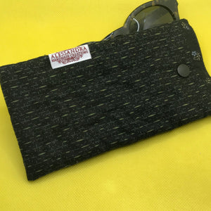 Sunglasses Fabric Quilted Pouch - Not Just Black