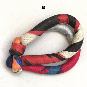 Multicoloured Ethnic Kwanzaa Tribal Bracelet - Alessandra Handmade Creations