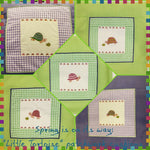 Little Tortoise - Patchwork Cushion Collection - Alessandra Handmade Creations