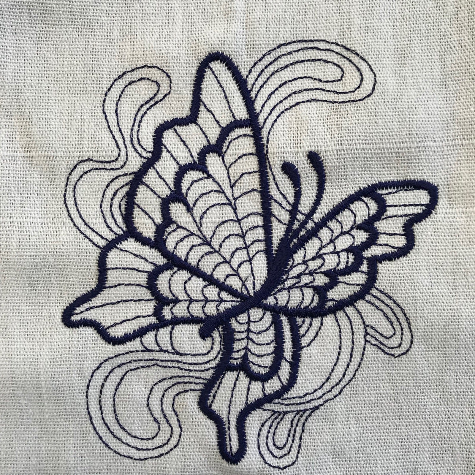 Blue Butterflies Tea Towel Collection - Alessandra Handmade Creations