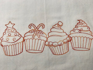 Ginger Christmas - Tea Towel Collection - Alessandra Handmade Creations