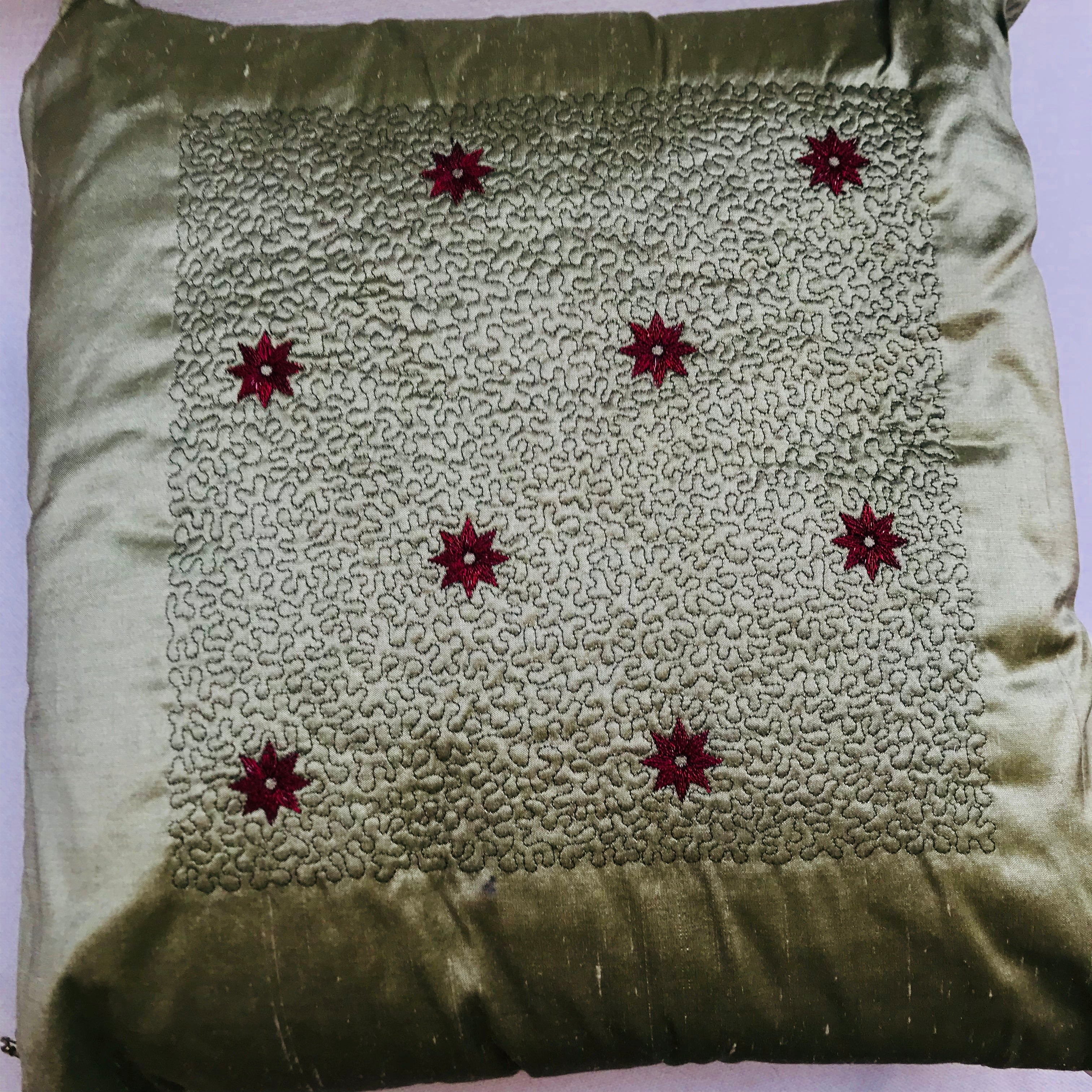 Silk Dupion Scattered Cushions - Alessandra Handmade Creations