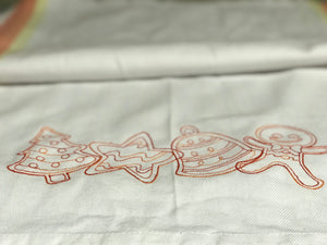 Ginger Christmas - Tea Towel Collection - Alessandra Handmade Creations