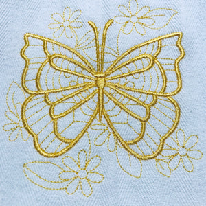 Yellow Butterflies Tea Towels Collection 🦋🦋🦋 - Alessandra Handmade Creations