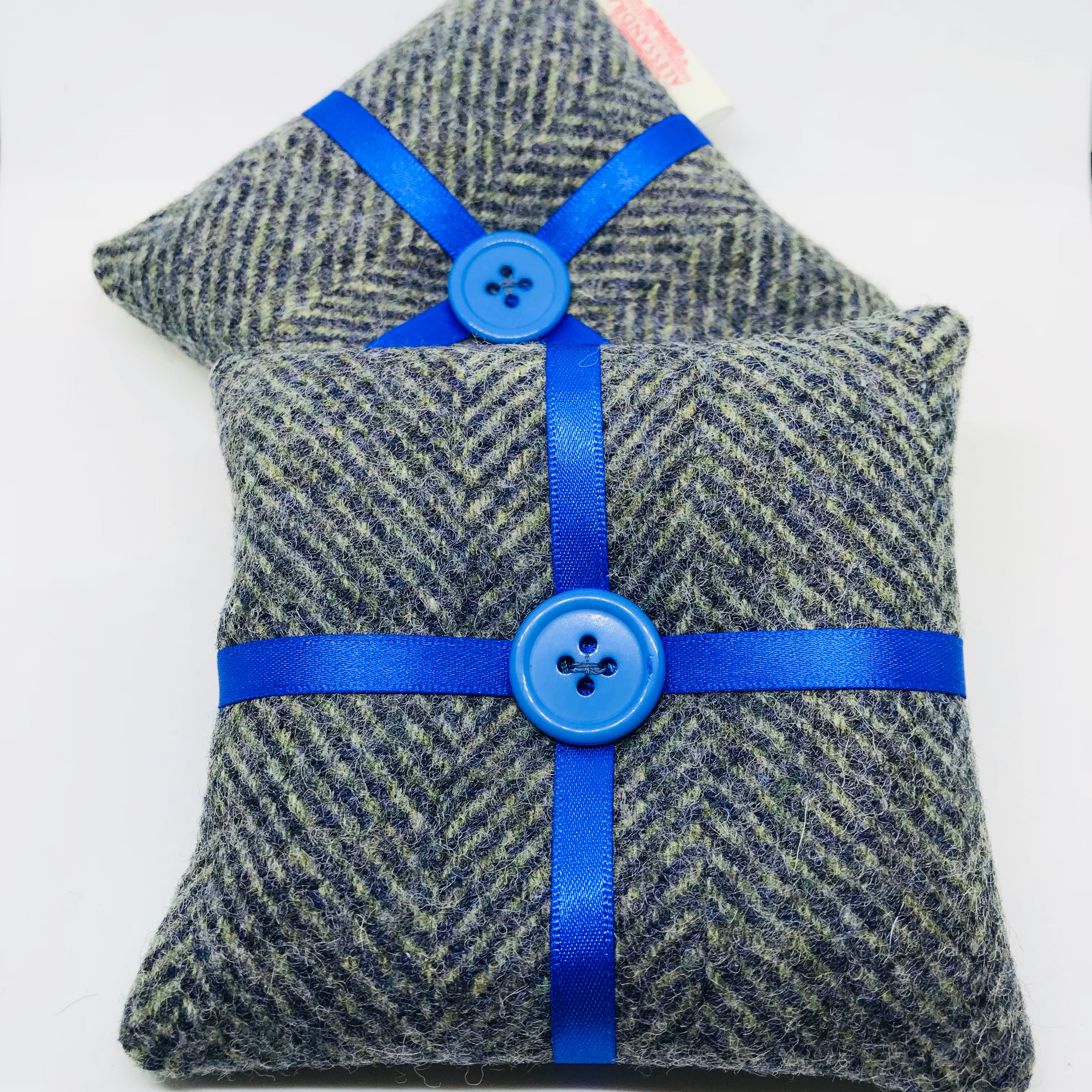 Wool Tweed Lavender Bags - Herringbone - Alessandra Handmade Creations