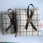 Wool Tweed Lavender Bags - Lady Monday - Alessandra Handmade Creations